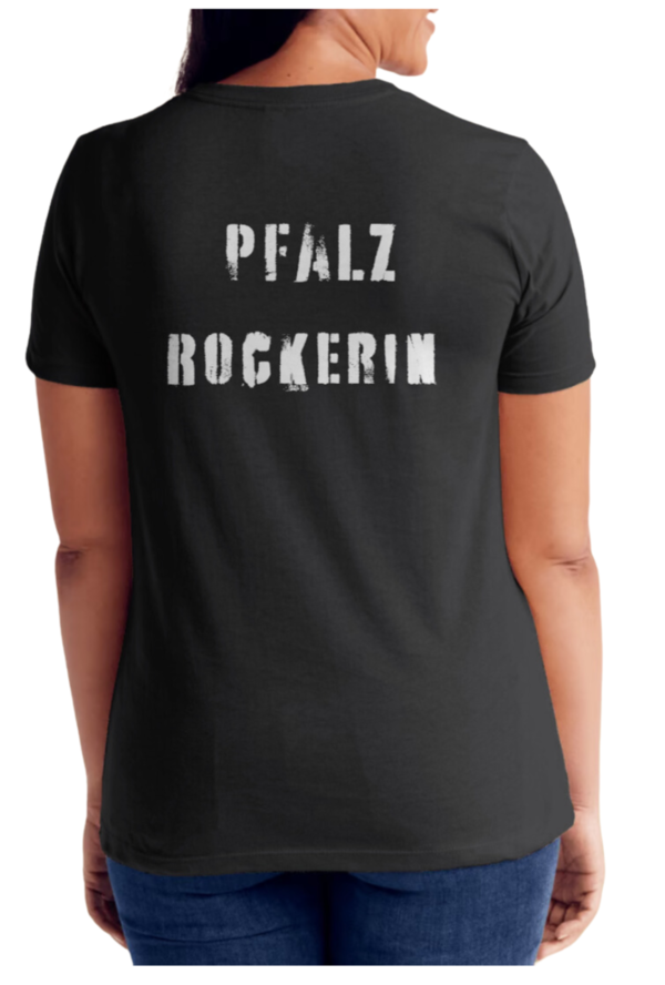 Pfalz Rocker:in Shirt mit Schriftzug auf dem Rücken